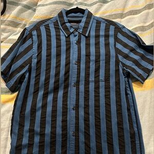 Scotch and Soda vertical striped polo